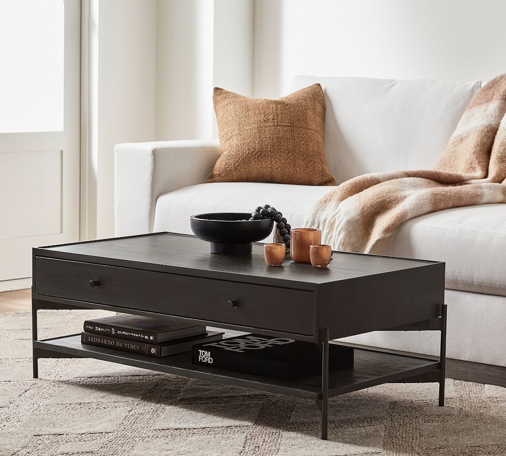 Warren Rectangular Coffee Table | Pottery Barn (US)