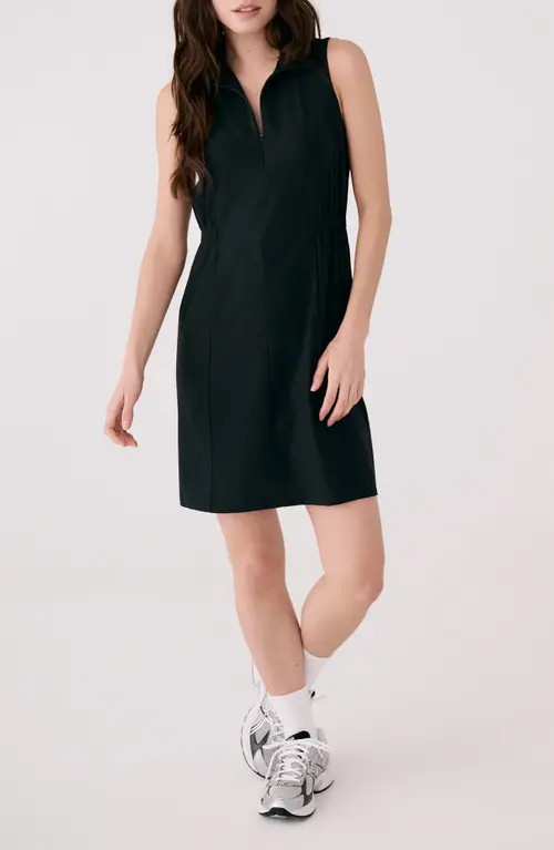 Lole Olive Sleeveless Shirtdress in Black at Nordstrom, Size X-Large | Nordstrom