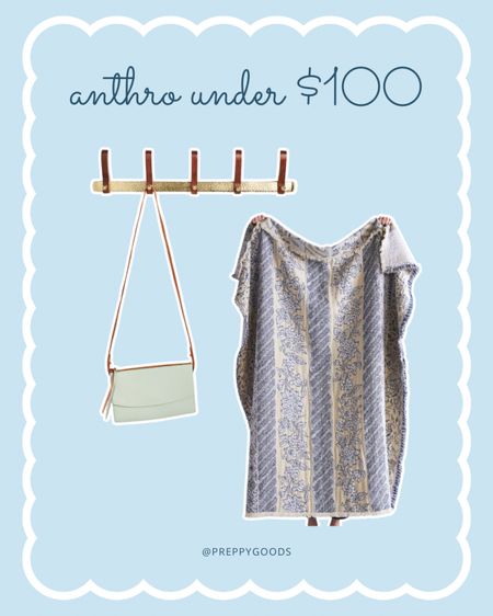 Loving this coat rack and throw blanket from Anthropologie - both currently under $100!

#LTKhome #LTKfindsunder100 #LTKfamily