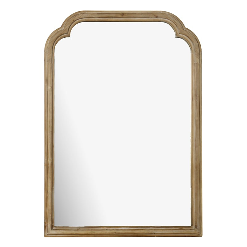 Wooden Framed Wall Mirror, 30x42 | At Home