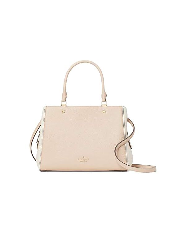 Kate Spade Leila Medium Triple Compartment Satchel Crossbody Bag Purse Handbag | Amazon (US)