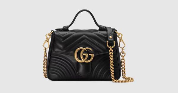 GG Marmont mini top handle bag | Gucci (EU)