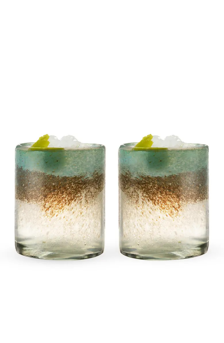 Segunda Vida Playa Bonita Recycled Tumblers Set of 2 | Nordstrom