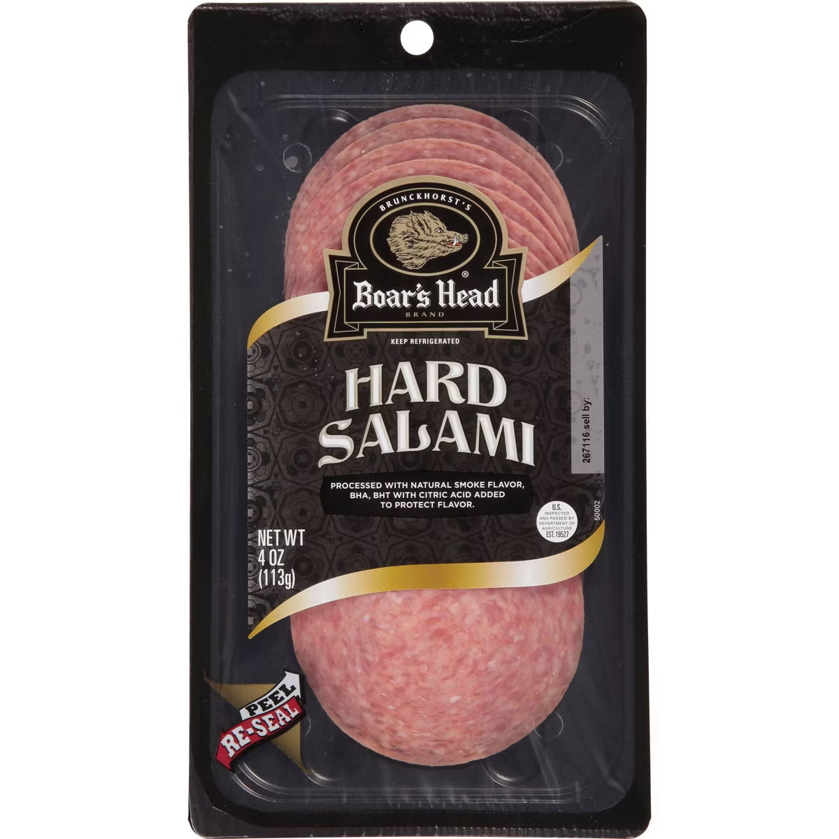 Boar's Head Hard Salami - 4oz | Target