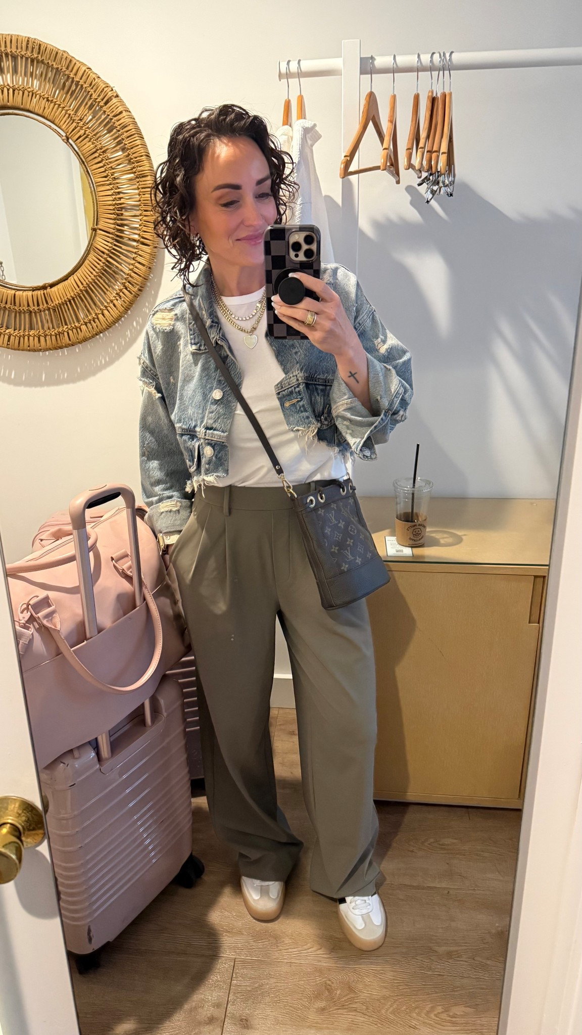 2 pants - little long but Im 5’4.5
S top 
Code: loriS for Melinda Maria jewelry
Code: loriS for vintage boho upcycled designer bags 

#LTKStyleTip #LTKPetite #LTKOver40