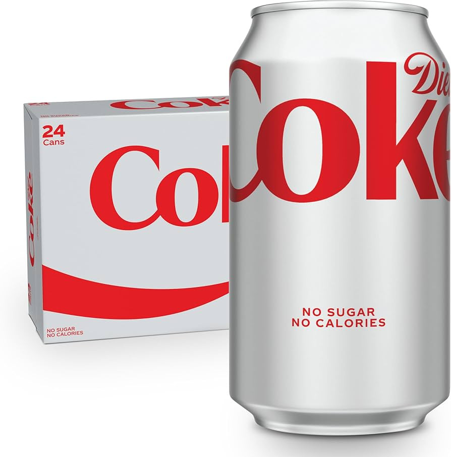 Diet Coke, 12 fl oz, 24 Pack (Package May Vary) | Amazon (US)