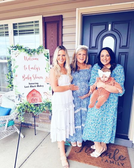 Happy Palm Sunday!! Hosanna in the highest!! 🌿🤰🌸🌾🙏🏽 #palmsunday🌿 

Between the sweetest baby shower yesterday afternoon for little Levi Rhett on the way 👶🏼🌾🩵 and then the most gorgeous Palm SUNday ☀️🙏🏽🌿 today - it sure has been such a wonderful weekend!! 🌸🙌🏽 Feeling baby kickin’ all through church today 👣 (makes me oh so happy 🥰), brunch at the yummiest spot 😋, & walking around downtown 💐✨ with Judson in his adorable “worthy is the lamb” 🐑 outfit from sweet @atdeaton 🤍 made for such a special Palm Sunday as we step into Holy Week!!🪻Praising Jesus for His goodness to our family in this season and for all of the sweet little everyday moments - like making muffins with my little Judson 🥣, snuggling with both of my boys (Judson on the outside and Levi Rhett in my belly 🥹), and making special memories with our firstborn before baby #2 arrives!! 🫶🏽 #suchaspecialweekend #palmsunday #holyweek

#LTKbeauty #LTKbump #LTKstyletip
