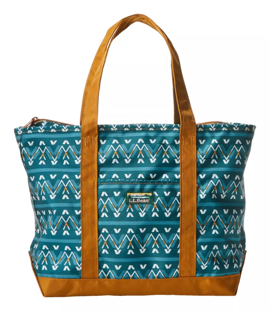 Everyday Lightweight Tote, Print Dark Bronze Mountain Geo Medium, Nylon L.L.Bean | L.L. Bean