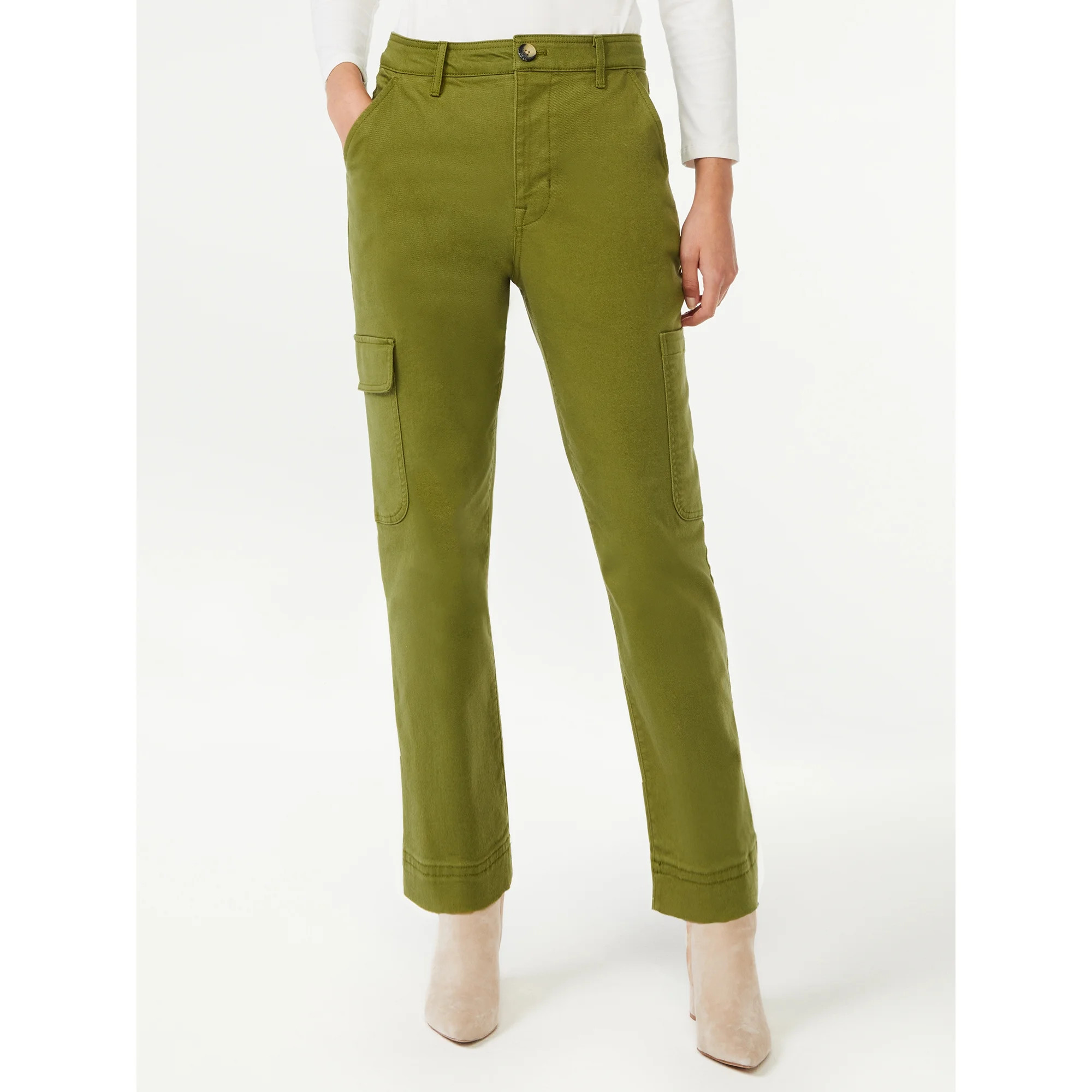 Free Assembly Women's Cargo Pants - Walmart.com | Walmart (US)