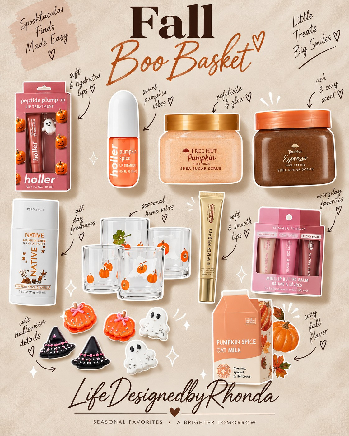 Pumpkin spice & everything nice — the ultimate Fall Boo Basket with cozy glow, cute decor & sweet seasonal sips 🎃👻 

 #LTKActive #LTKHome #LTKBeauty