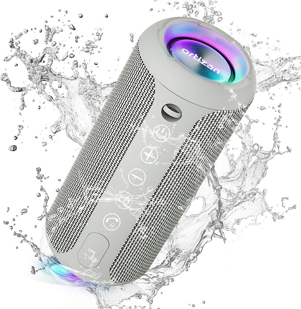 Ortizan Portable Bluetooth Speaker, IPX7 Waterproof Wireless Speaker with 24W Loud Stereo Sound, ... | Amazon (US)