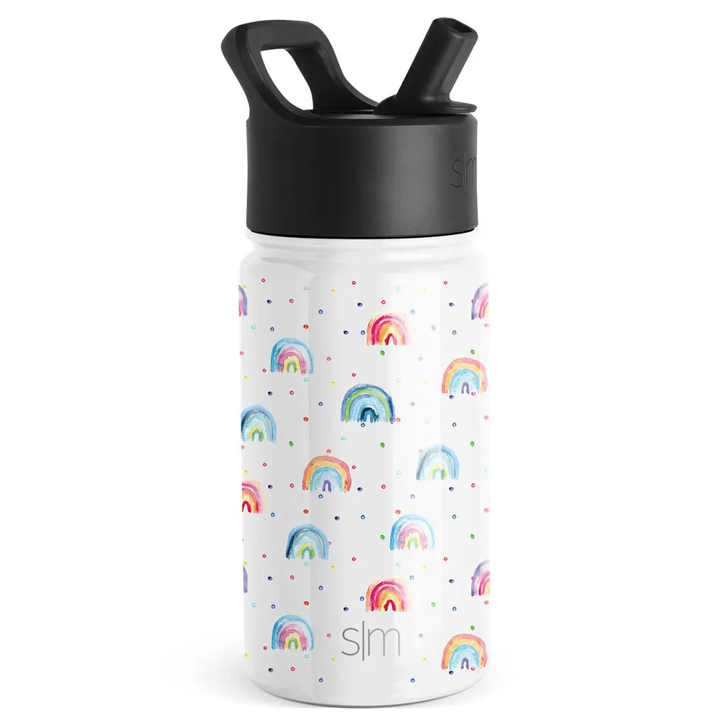 Summit Kids Water Bottle with Straw Lid | Simple Modern