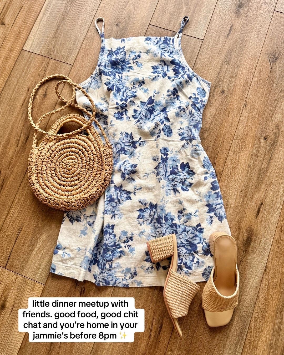 linen blue and white floral dress. vacation dress. graduation dress. dresses for summer.

#LTKSeasonal #LTKSaleAlert #LTKootd