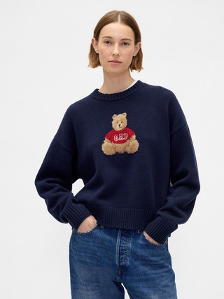 CashSoft Brannan Bear Logo Sweater | Gap (US)