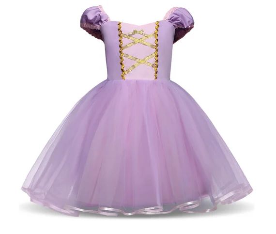 Girls Rapunzel Dress | Girls Tangled Dress | Purples Princess Dress | Disney Princess Dress | Etsy (US)