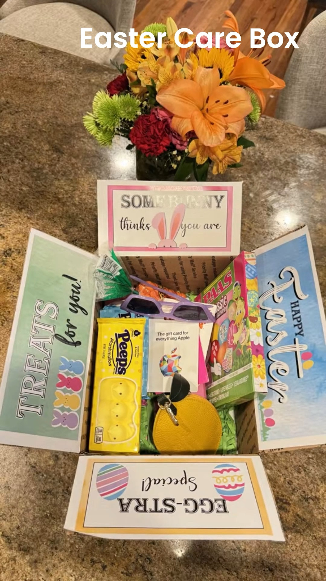 Printable Easter care package labels. Send someone you love and Waster “basket” perfect for college students or military. Get your below. Fill with all kinds of goodies for Waster!

#LTKSeasonal #LTKKids