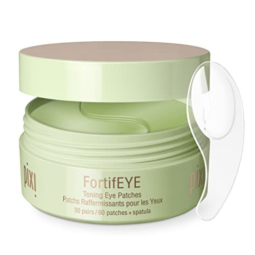 Pixi FortifEYE Firming Hydrogel Under Eye Patches for Puffy Eyes | Vegan Collagen Eye Patches to Energize, Soften Fine Lines, & Tone Eye Area | 30 Pairs / 60 Patches | Amazon (US)