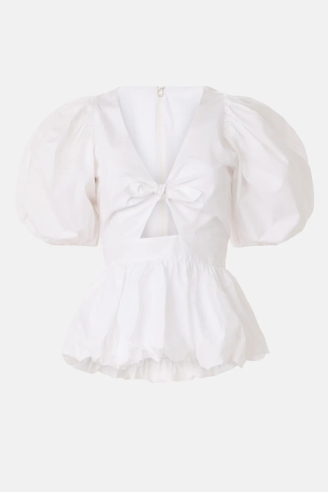 Puff Sleeve Bubble Top | Rent the Runway