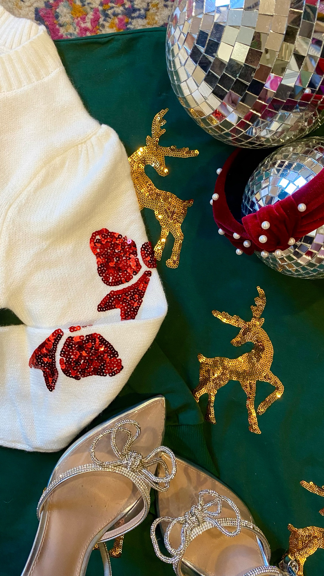 So holly and jolly! 🎄✨ Cramming in all my festive ‘fits this week and had to share a little sparkle with y’all. Wore this to breakfast with Santa over the weekend and everyone loved! Rounded up the whole holiday collection here for ya. ✨ 

#LTKootd #LTKHoliday #LTKgrwm