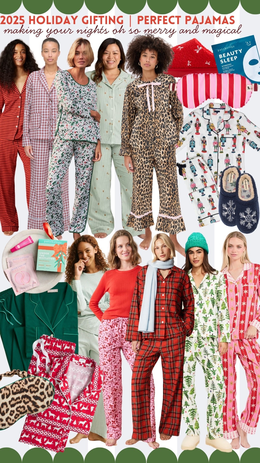 2025 gift guide • perfect pajamas!! my festive favs for celebrating all the warmth of winter inna fashionable way for yourself and others in your list! 

#LTKGiftGuide #LTKSeasonal #LTKHoliday