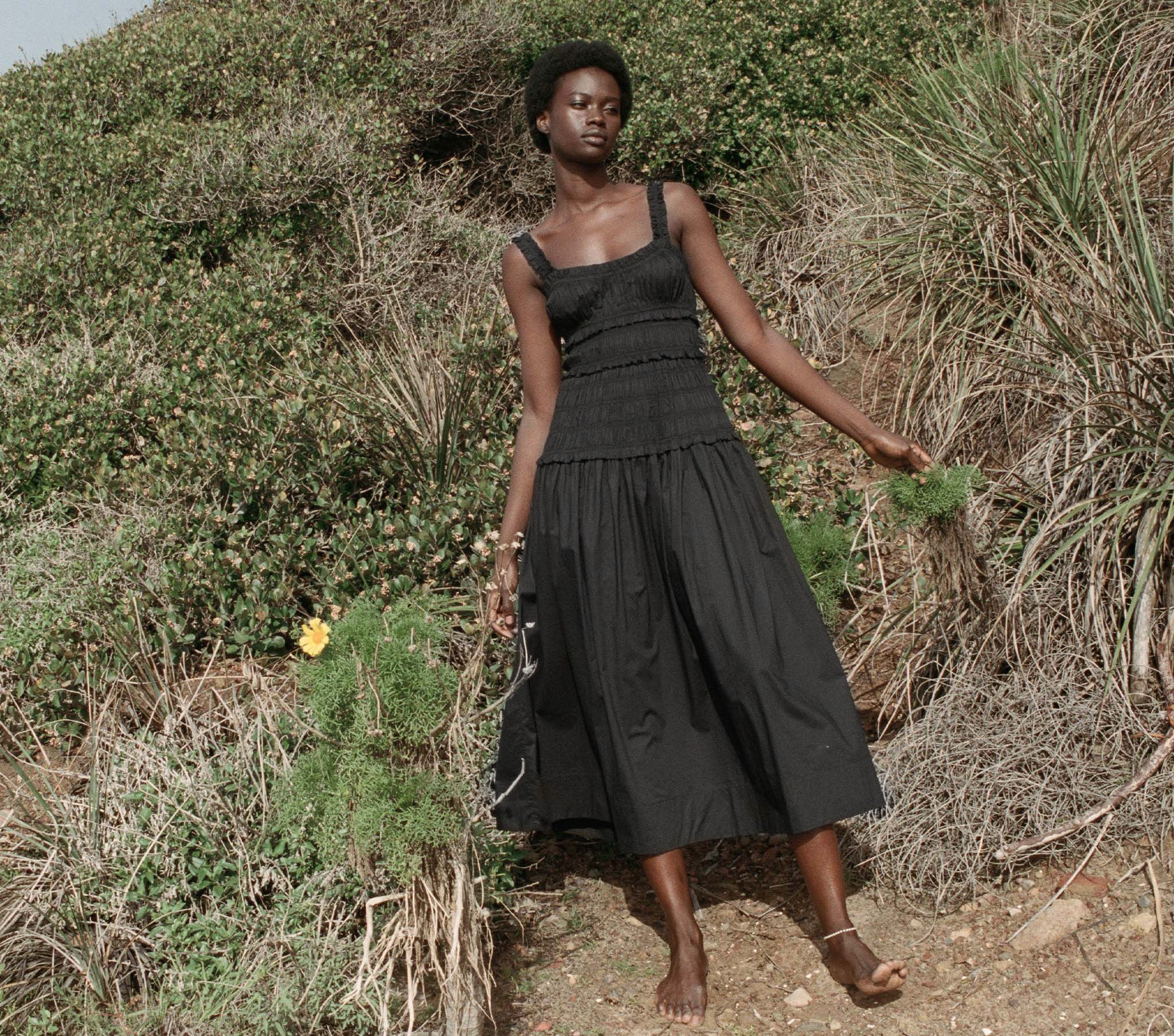 Marianne Dress - Black | DÔEN | DOEN