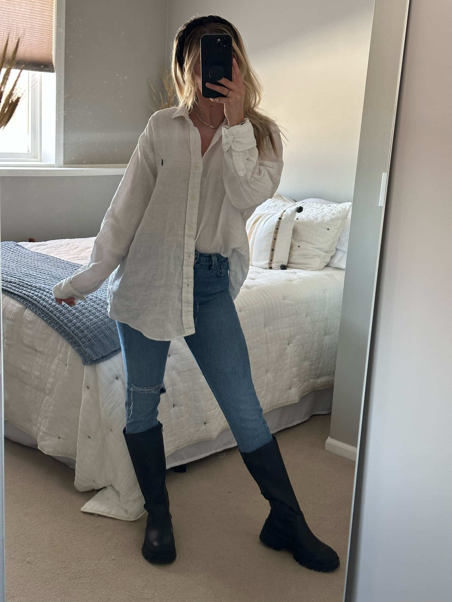 #ootd - ralph Lauren, Levi’s, target 

#LTKstyletip #LTKshoecrush