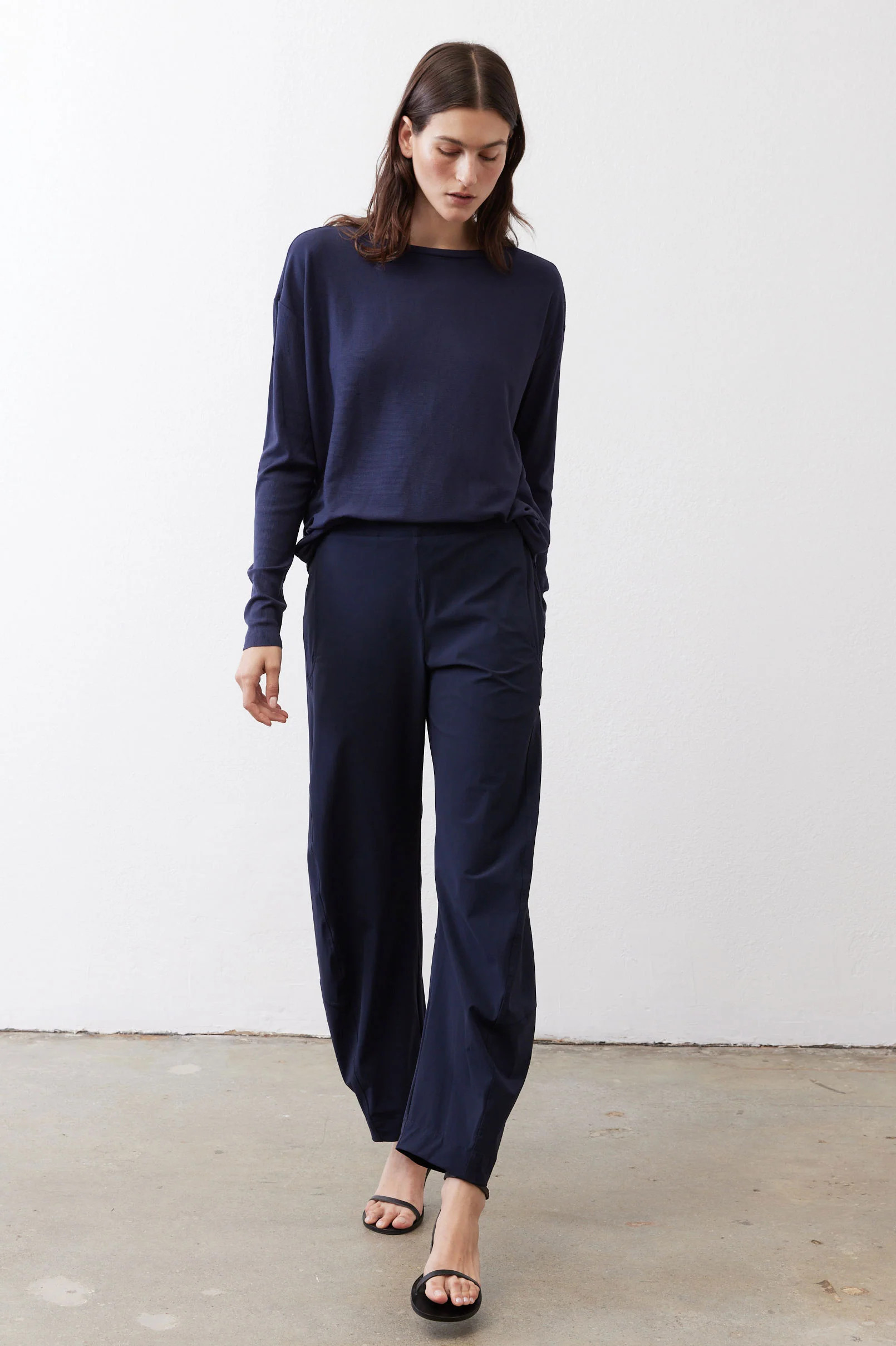 The On The Loose Work Pants | Deep Sea Navy | Barrel Pants | Ruti