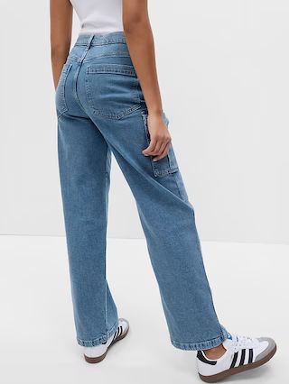 Organic Cotton '90s Loose Cargo Jeans with Washwell | Gap (US)