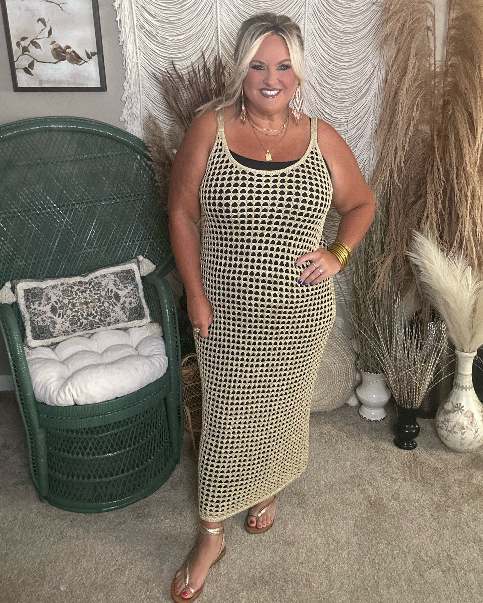 My ootd because I’m wishing I was at the beach! 
Earrings Shop KC 

#LTKSummerSales #LTKMidsize #LTKStyleTip