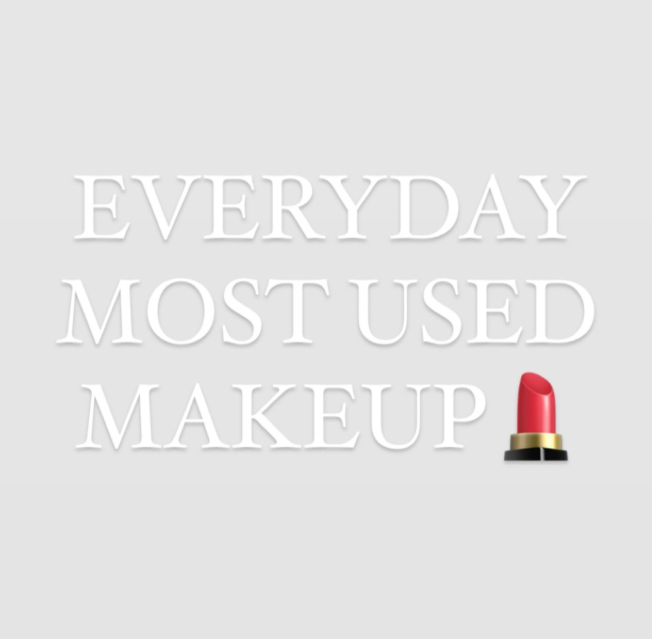 Everyday most used makeup products 💄💋 

#LTKitbag #LTKbeauty #LTKGiftGuide