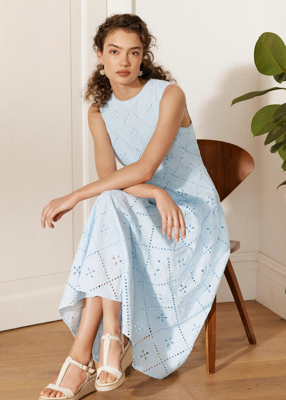 Lexia Broderie Dress | Hobbs UK | | Hobbs