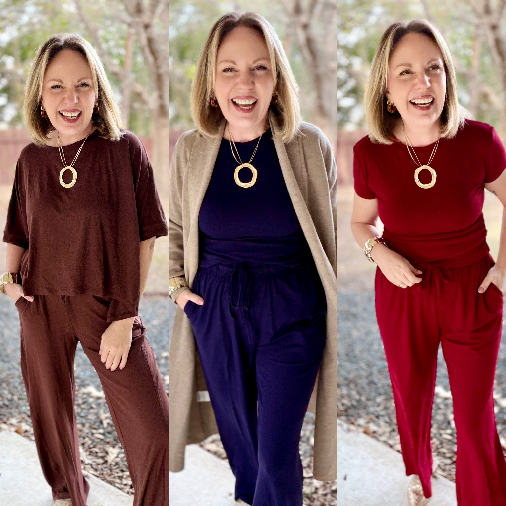 Size mediums 

#LTKOver40 #LTKdayinmylife #LTKPetite