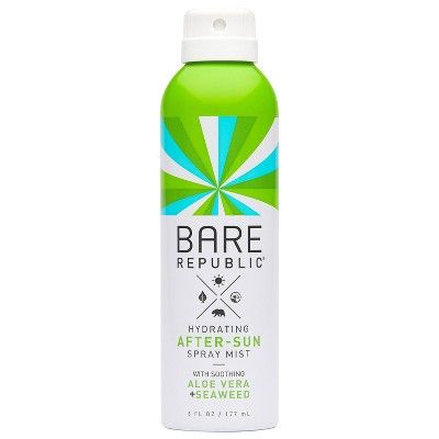 Bare Republic Moisturizing Aloe Vera & Seaweed After-Sun Spray - 6 fl oz | Target