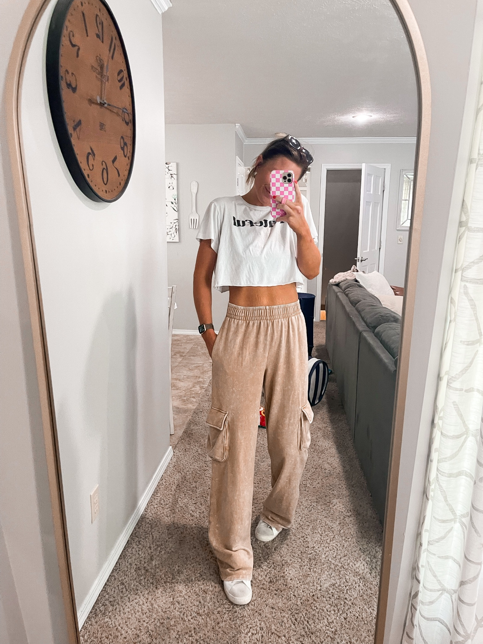 RUN. Don’t walk. And go get these Target sweatpants! SO. COZY. available in two colors. Runs tts. Wearing a small. 

#comfy #cozy #casual #sweatpants #outfitlook 

#LTKsalealert #LTKunder50 #LTKBacktoSchool