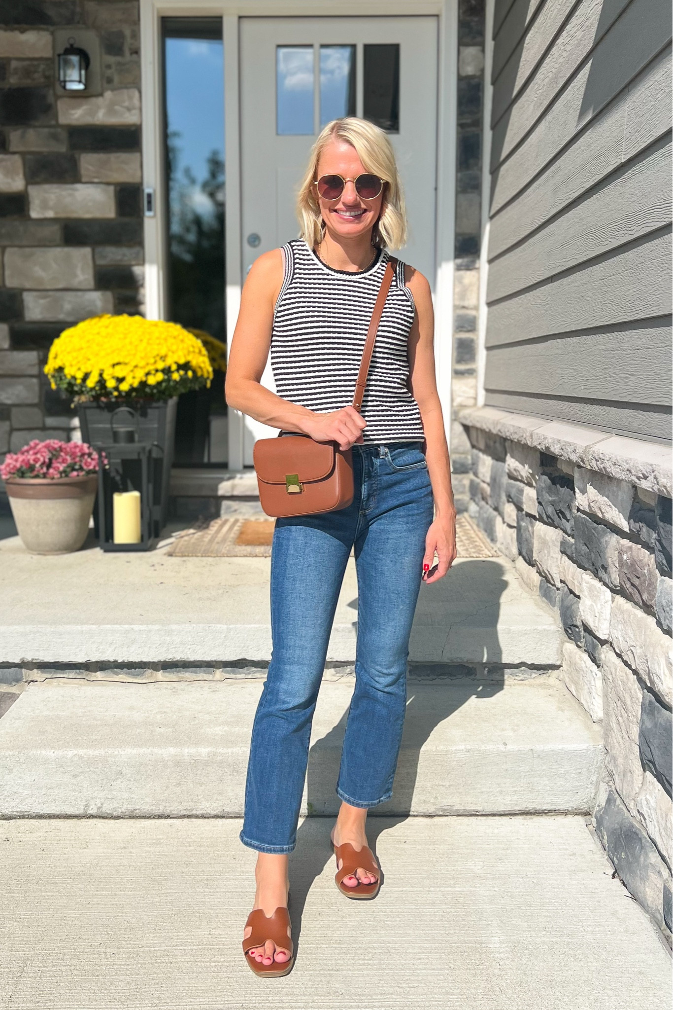 What I wore this week! 
Top- sold out, linked similar || jeans- 24/petite (run big) 

#LTKStyleTip #LTKFindsUnder100 #LTKSeasonal