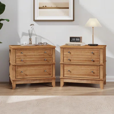 3-Drawer Nightstand for Living Room, Hallway, Entryway | Wayfair North America