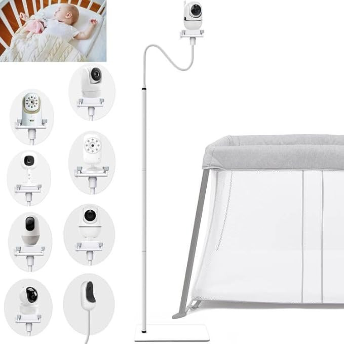 Baby Monitor Floor Stand Holder Mount Compactible for Nanit Pro & Flex Stand,Infant Optics DXR-8 ... | Amazon (US)