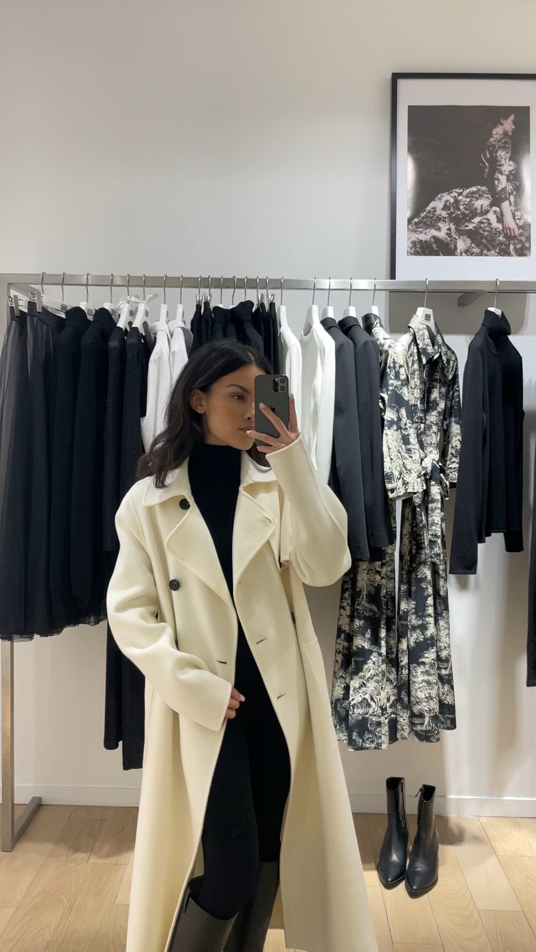 chic white wool coat 

#LTKSeasonal #LTKstyletip #LTKeurope
