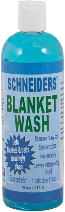 Schneiders Horse Blanket Wash | Transformative Equine Care | Wash in Waterproofing | Horse Blanke... | Amazon (US)