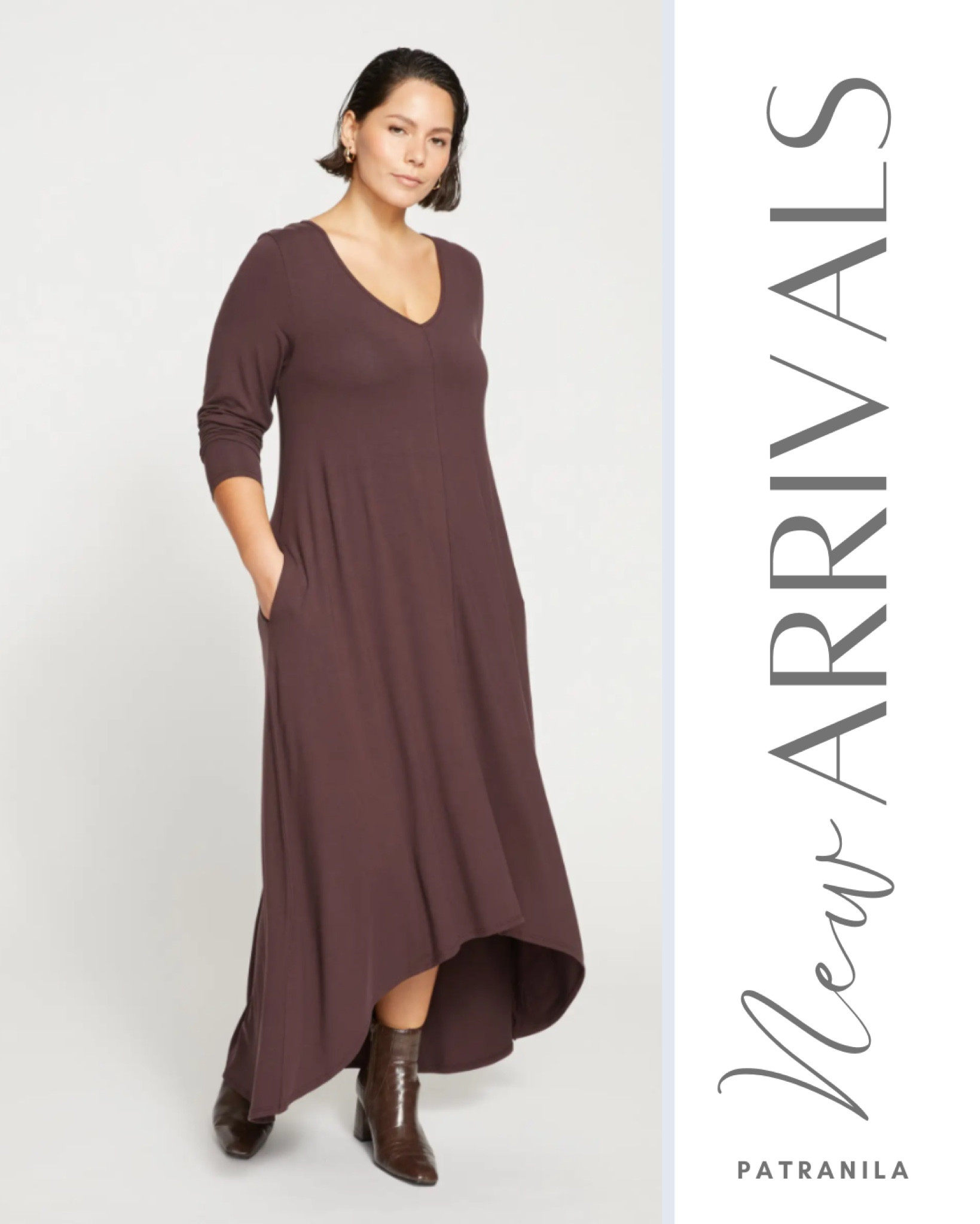 Winter outfit. Long sleeve dress. Maxi dress. Universal Standard. Maternity. #ltkbump

#LTKstyletip #LTKmidsize #LTKMostLoved