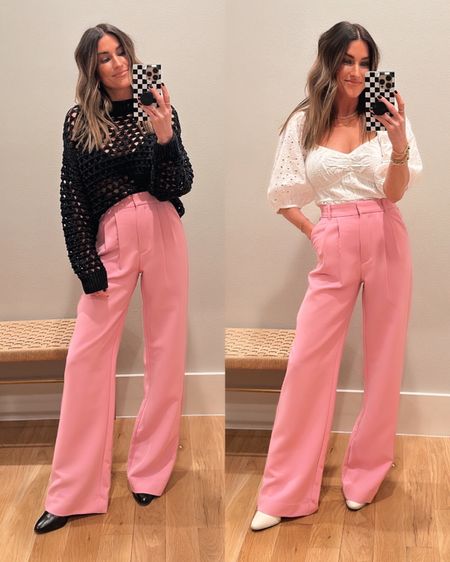 25% OFF + EXTRA 15% OFF these jeans with code JENREED. If between sizes, go up! Wearing 24 LONG in this pink pair, but I have to wear heels with them. Im just shy of 5’.4”. // size small in this white target too. 

#LTKstyletip #LTKsalealert