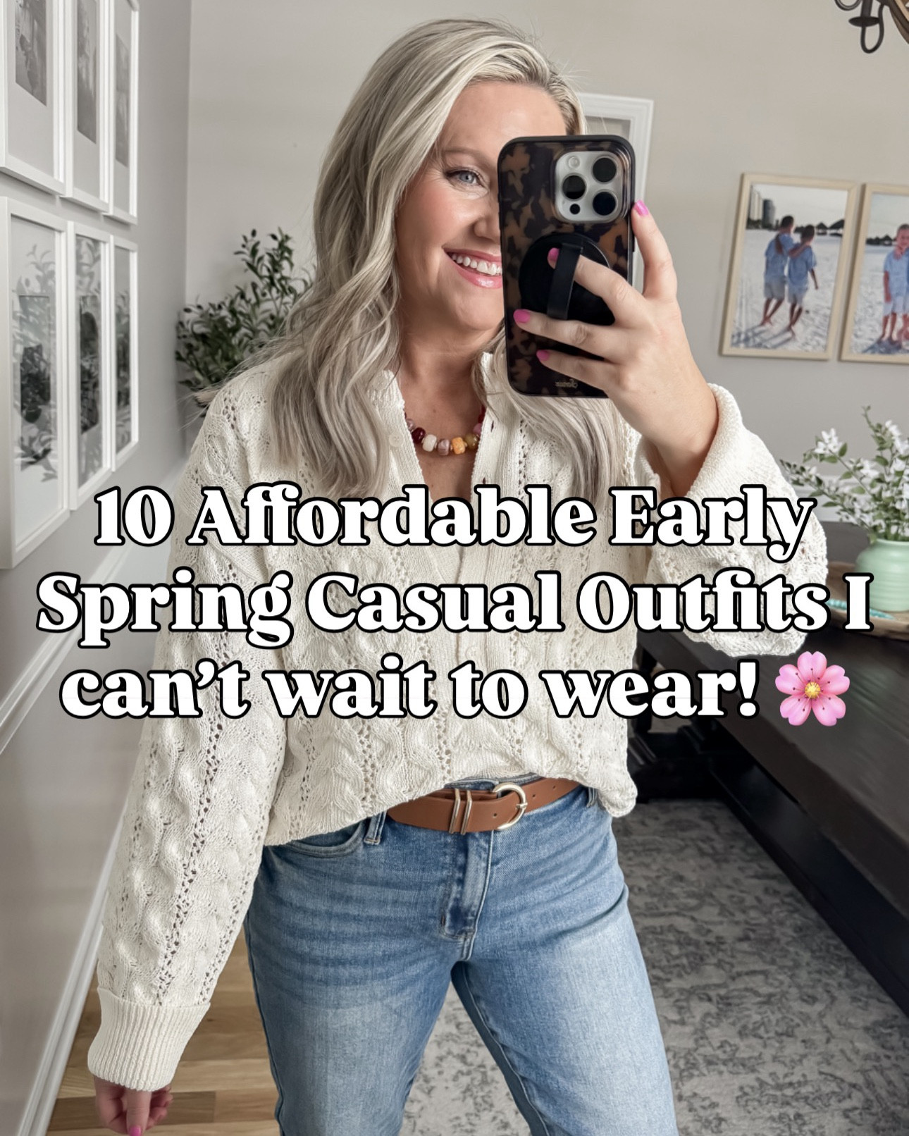 These may be snow on the ground, but these outfits are making me happy! 🌸💕👏🏻😍
Spring outfits 
Casual outfit 


#LTKootd #LTKSeasonal #LTKOver40
