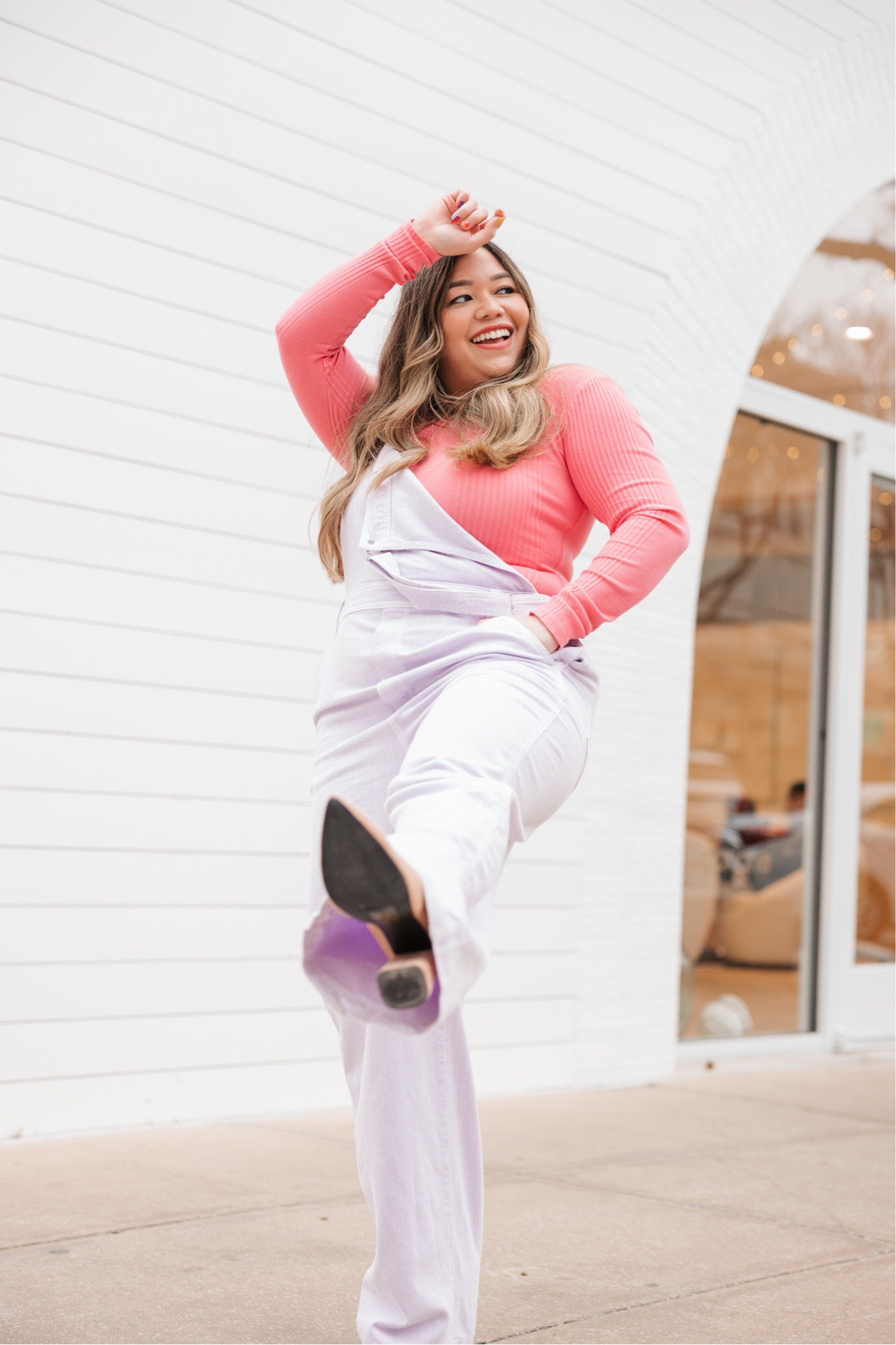 Overall… I’m excited that Y2K fashion is back, back again 🙃 These Baggy Y2K Overalls from @Aerie are a total MOOD for spring 🌸 #AeriePartner #AerieReal

The color, the fit, OH and did I mention it has pockets - front AND back?! 🙌🏻 Paired it with my favorite @aerie cross back bodysuit that I own in multiple colors and I’m totally LOVING the lilac + hot pink color combo! Your girl is SO ready for spring! 💕

#LTKFind #LTKstyletip #LTKunder100