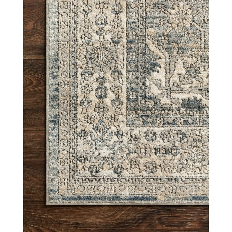 Loloi II Teagan Oriental Sky / Natural Area Rug | Walmart (US)