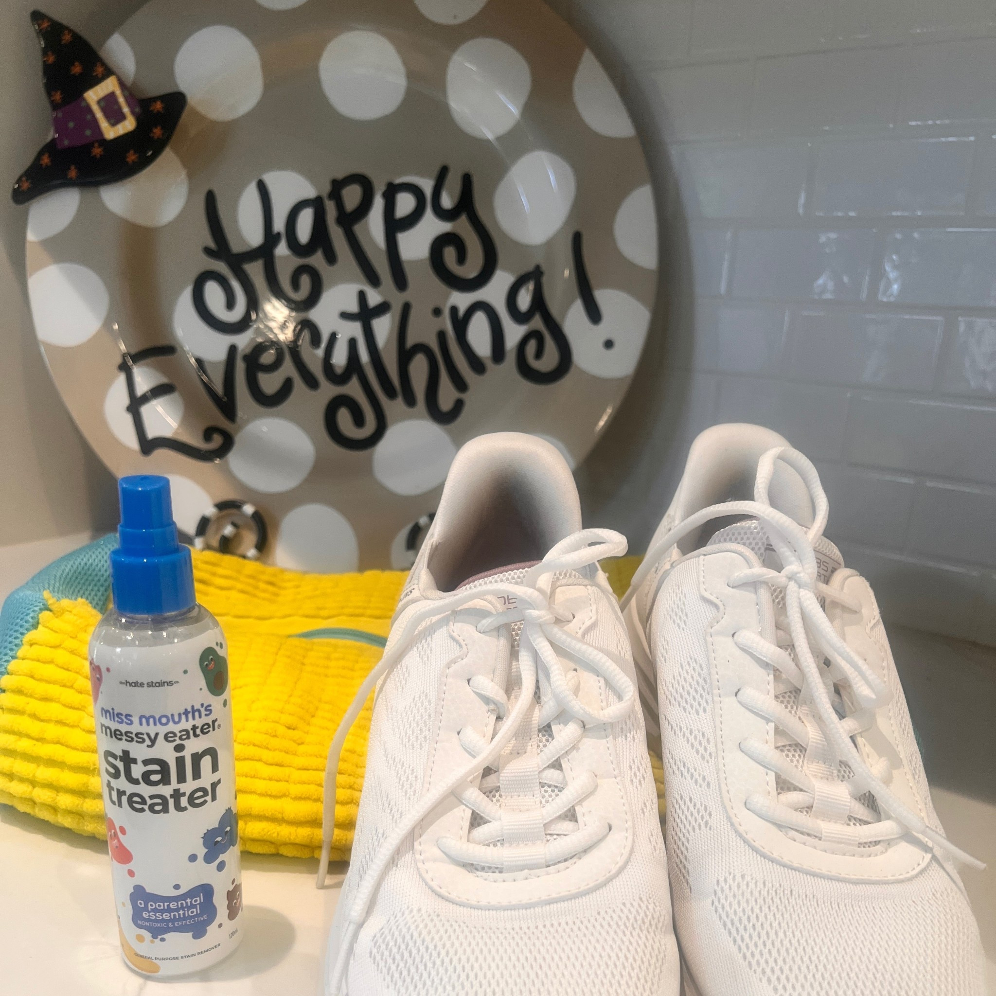 🎃👻 Scary stains be gone! 👟🧼
Miss Mouth’s Stain Treater + this magical shoe cleaner bag = no more terrifyingly yucky shoes! 🧙‍♀️✨
And guess what? I had NO idea Miss Mouth had a shoe cleaning formula too — it’s like a treat for your kicks, no tricks! 🍬🧽🧡
#CleanShoesNoBoohoos #HalloweenCleanup #ShoeRescueSpell #MissMouthMagic #cleaninghacks #cleaningtipsandtricks #cleankicks #howtocleaneverything #missmouthsstaintreatment

#LTKOver40 #LTKHome #LTKShoeCrush