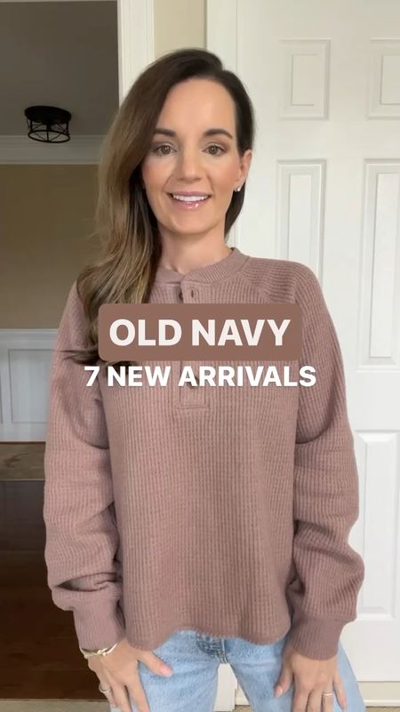 A few new arrivals from Old Navy ✨ 
All of the tops come in petite, regular and tall.
• Waffle knit: wearing size S. Comes in a ton of colors 
• Grey sweater: wearing size s
• Orange cardigan:  size s
• White sweater: size s
• Gray turtleneck sweater: size s 
• black quilted front jacket: size s
• white quilted front jacket: size s

#ltk #ltkunder50 #liketkit #oldnavy #oldnavystyle #fallfashion #sweaters #sweaters #outfitideasforyou #casualstyle #chic #autumnstyle #reel

#LTKfindsunder50 #LTKfindsunder100 #LTKstyletip