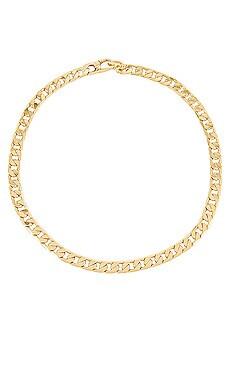 BaubleBar Small Michel Curb Chain Necklace in Gold from Revolve.com | Revolve Clothing (Global)