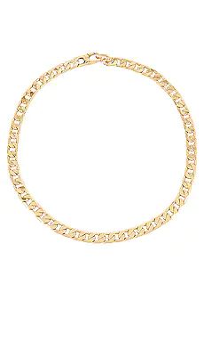 BaubleBar Small Michel Curb Chain Necklace in Gold from Revolve.com | Revolve Clothing (Global)