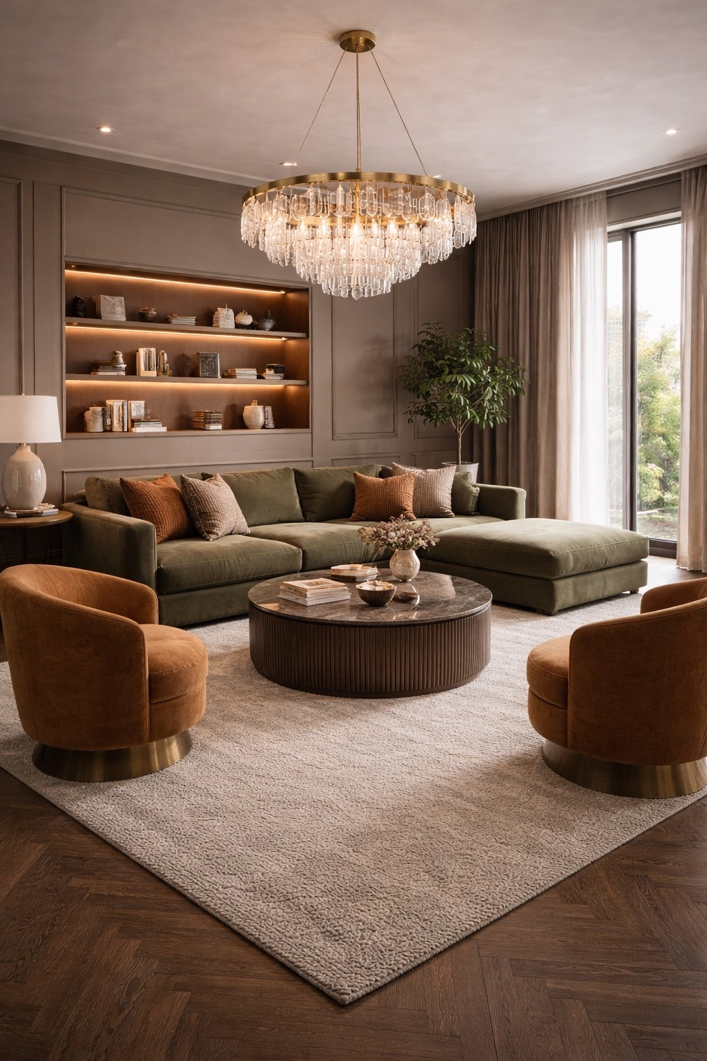 A cozy modern living room designed with warm neutral tones, soft upholstery, elegant wood details, and timeless décor. This space blends modern luxury with comfort — perfect inspiration for a sophisticated home interior, neutral color palette lovers, and contemporary living room styling.

#modernlivingroom #livingroominspo #neutralinterior #modernhome #luxuryinterior #contemporarydesign #interiorinspiration #homedecorideas #modernfurniture #cozyinterior #warmneutrals #designerhome #ltkhome #ltkinspo #pinteresthome
