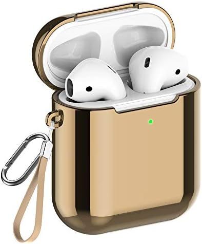REFLYING Case Compatible for AirPods [1st and 2nd Gen], Soft TPU Plated Case Shockproof Protective C | Amazon (US)